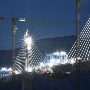 Spajanje Pelješkog mosta