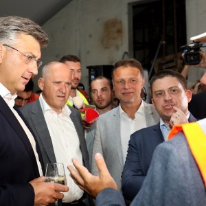 Andrej Plenković, Branko Bačić, Gordan Jandroković i Oleg Butković