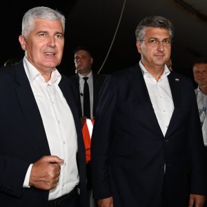 Dragan Čović i Andrej Plenković