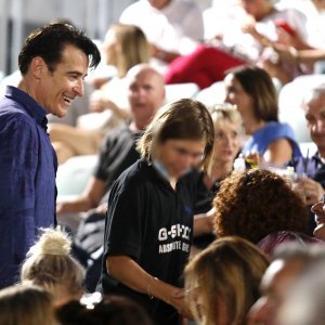 Goran Višnjić na koncertu Vanne na tvrđavi svetog Mihovila