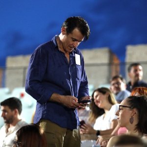 Goran Višnjić na koncertu Vanne na tvrđavi svetog Mihovila