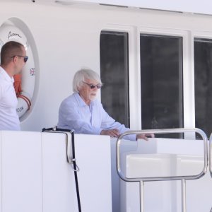 Bernie Ecclestone i Fabiana Flosi u Trogiru