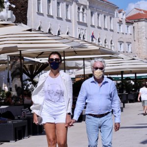 Bernie Ecclestone i Fabiana Flosi u Trogiru