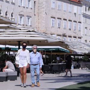 Bernie Ecclestone i Fabiana Flosi u Trogiru