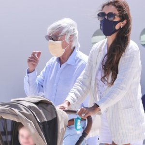 Bernie Ecclestone i Fabiana Flosi