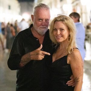 Roger Taylor i Sarina Potgieter