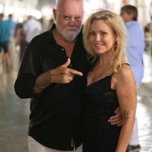 Roger Taylor i Sarina Potgieter