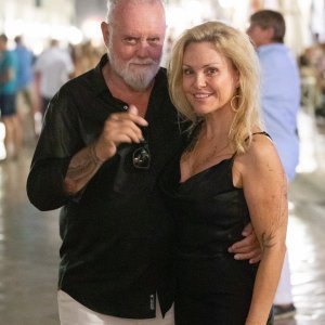 Roger Taylor i Sarina Potgieter