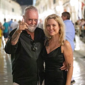 Roger Taylor i Sarina Potgieter