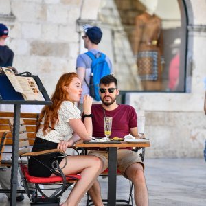 Nedjeljni đir na Stradunu