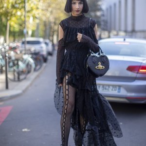 Street style na modnoj reviji Ricka Owensa