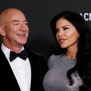 Jeff Bezos i Lauren Sanchez