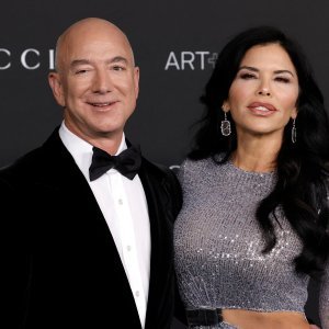 Jeff Bezos i Lauren Sanchez