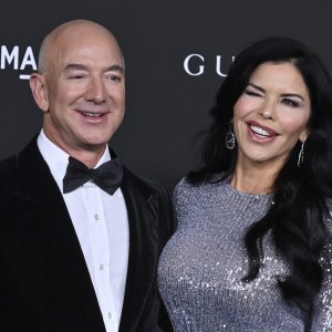 Jeff Bezos i Lauren Sanchez