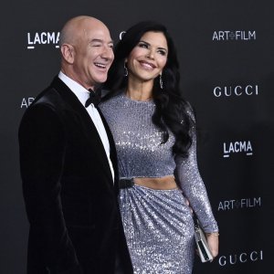 Jeff Bezos i Lauren Sanchez