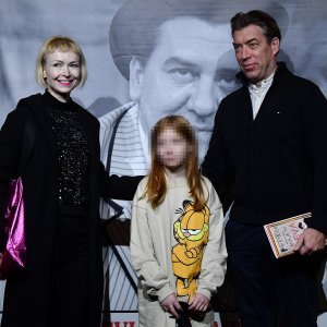 Ivan Goran Vitez, supruga Asija i kći Aleta
