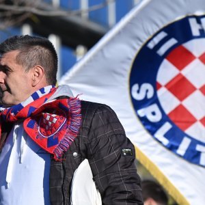 Navijači pred utakmicu Hajduk - Osijek