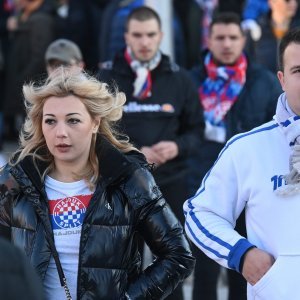 Navijači pred utakmicu Hajduk - Osijek