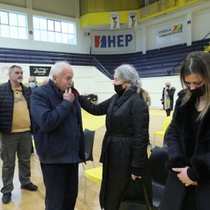 Komemoracija za košarkaša Gorana Sobina održana je u Splitu u dvorani na Gripama