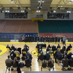 Komemoracija za košarkaša Gorana Sobina održana je u Splitu u dvorani na Gripama