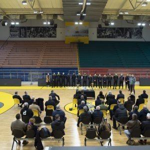 Komemoracija za košarkaša Gorana Sobina održana je u Splitu u dvorani na Gripama