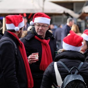 Badnjak na zagrebačkoj špici