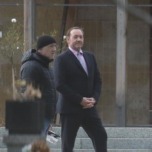 Kevin Spacey na grobu Franje Tuđmana