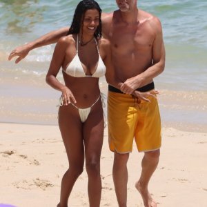 Vincent Cassel i Tina Kunakey