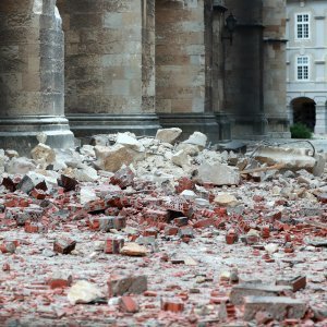 Posljedice potresa u Zagrebu