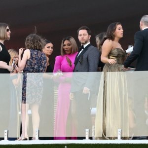 Eva Longoria, Serena Williams i Derek Blasberg