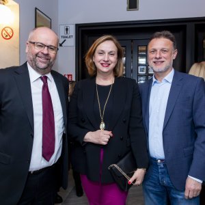 Miljenko Puljić, Sonja Jandroković, Gordan Jandroković