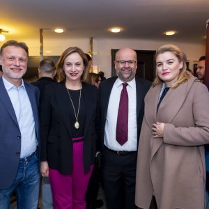 Gordan Jandroković, Sonja Jandrokovicć, Miljenko Puljić, Nikolina Brnjac