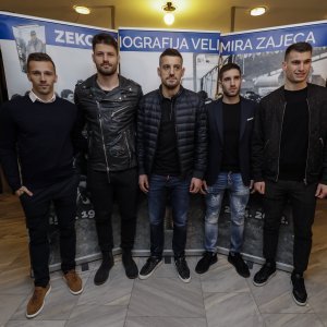 Promocija knjige Velimira Zajeca, Oršić, Petković, Ademi, Ivanušec i Livaković