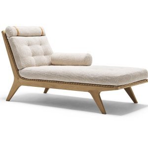Klismos by Knoll, Chaise Longue by Antonio Citterio