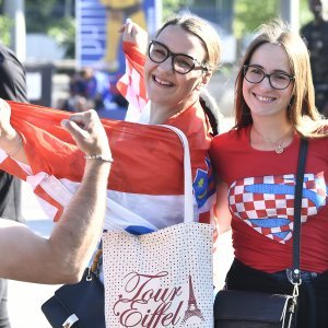Hrvatski navijači u Parizu