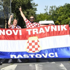 Hrvatski navijači u Parizu