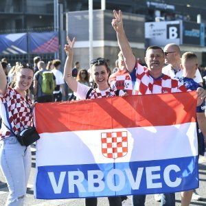 Hrvatski navijači u Parizu