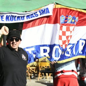 Hrvatski navijači u Parizu