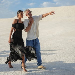 Tina Kunakey i Vincent Cassel