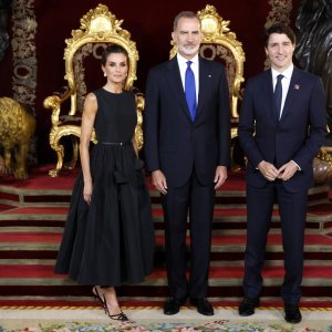 Kraljica Letizia i kralj Felipe, kanadski premijer Justin Trudeau