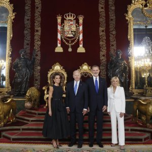 Gala večera u čast šefova država ili vlada kod španjolskog kralja Filipa VI i kraljice Leticije