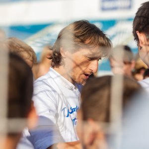 Luka Modrić družio se s djecom iz omladinskog pogona Zadra