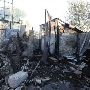 Posljedice požara na području Raslina