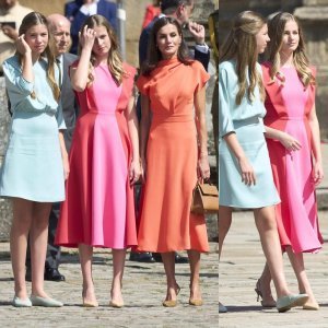Kraljica Letizia i kćeri