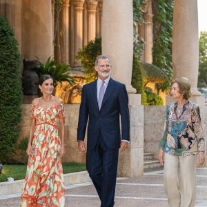 Kraljica Letizia, kraljica Sofia i kralj Felipe IV