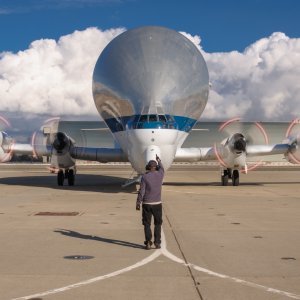 Super Guppy spreman za let