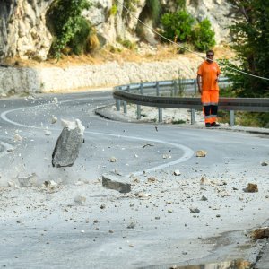 Odron kod Omiša