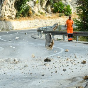 Odron kod Omiša