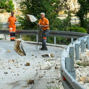 Odron kod Omiša