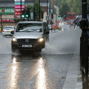Kiša u Velikoj Britaniji